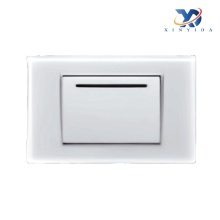 White Acrylic Panel Wall Switch