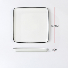 Price Stock Cheap Plate Wholesale Table Ware Porcelain