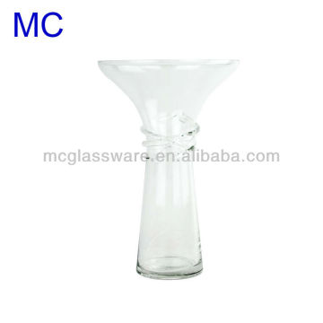 Handmade unique glass vase