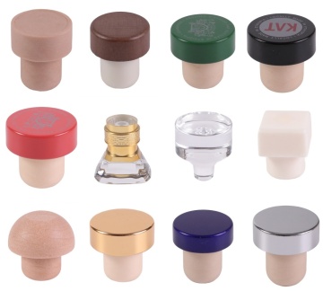 T-shaped Stopper Cork Wine Stopper Bottle Stoppers Reusable Wine Bottle Stopper Sealing Plug Bottle Cap for Wine Beer Bottles