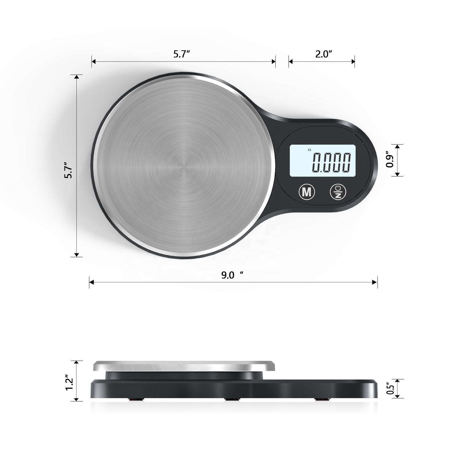 SF-480 CE ROHS Kitchen Scale 5 kg Hushåll Digital matkökstillverkare