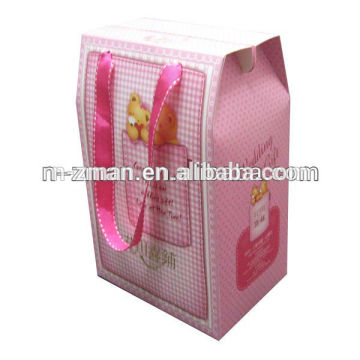 Pink Paper Bag,Fancy Paper Bag,Paper Packing Bag