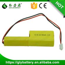 Nicd AA 900mAh 3.6v rechargeable battery pack