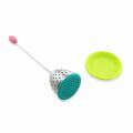 Mesh Silicone Tea Infuser med droppbricka