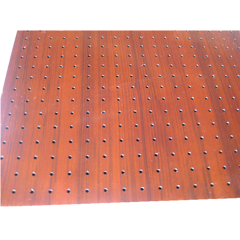 MDF Board Sound Proofing Material Perforated Wooden Timber Acoustic Wall Panels