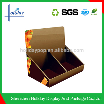 retail counter display coffe cardboard chocolate