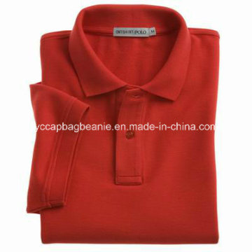 Single Jersey Men′s Polo Shirt