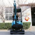 1.8 ton household small rubber crawler excavator