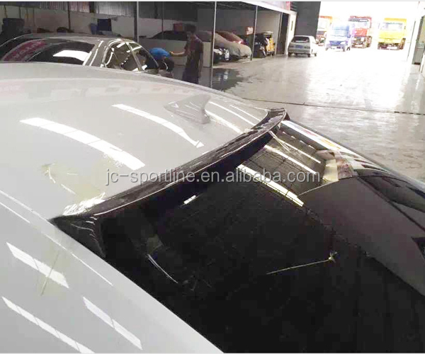 Carbon Fiber ATS Roof Window Spoiler Wing For Cadillac ATS Sedan 13-15