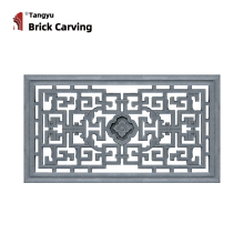 Rectangular lattice hollow window