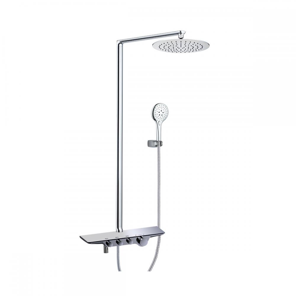 El acero inoxidable de los accesorios del cuarto de baño del buen precio extiende el cabezal de ducha de agua caliente instantánea