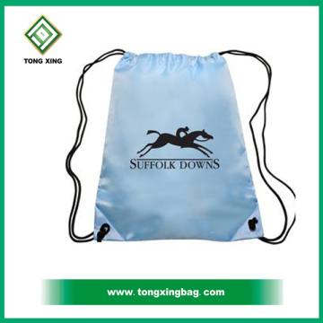 Washable Backpack Polyester Drawstring Bag/Foldable Drawstring Bag