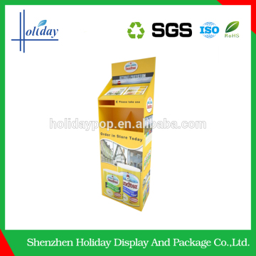 promotion advertising customized corrugated floor display