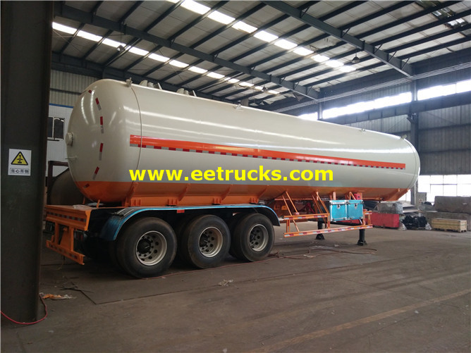 56000 Liters LPG Gas Delivery Trailer Tankers