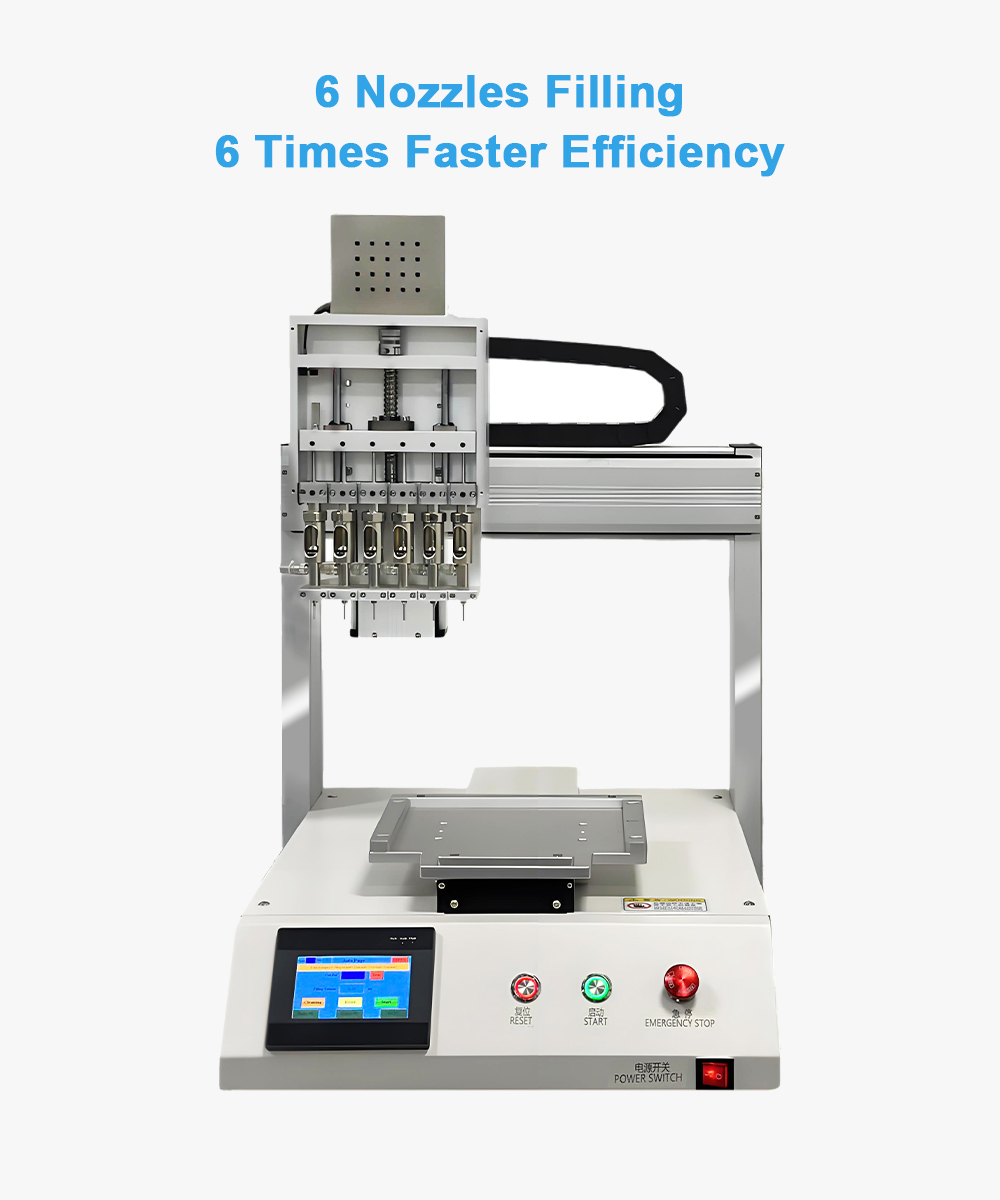 Machina de llenado de vape desechable de 6 cabezas 6 Heads Disposable vape filling machine