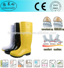 Fabric Lining Rain Boots, Working Boots, Gumboots, Rubber Boots