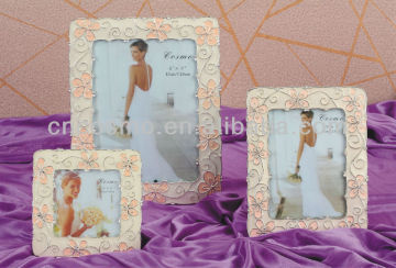 Epoxy Photo Frames, Zinc Photo Frame, Fancy Flower Inset