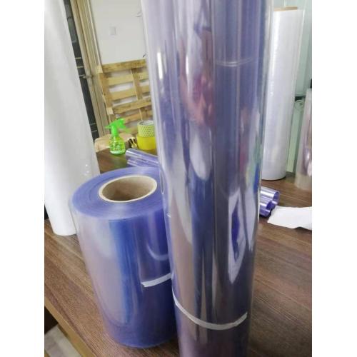 Hoja de plástico de plástico de película de PVC rígida de alta transmitancia