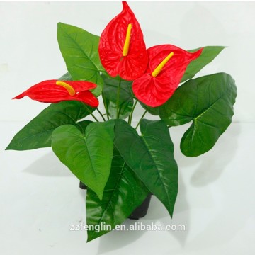 real touch cheap wholesale artificial flower plant for indoor decoration