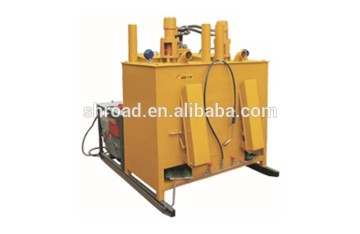 Hydraulic dual-cylinder preheating machine