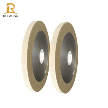 1A1 Flat Ceramic Bond Grinding Wheels Vitrified Bond Diamond Grinding Wheel