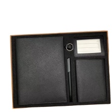 Luxury Leather Notebook Gift Set with Pen - Business Diary Gift