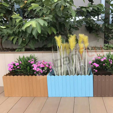 Tall Fiberglass and Concrete Stackable Vertical Garden Planters