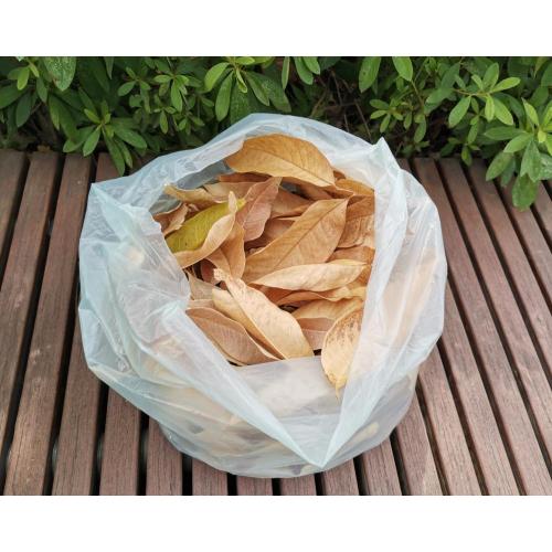 EN13432 Bolsas de basura grandes para jardín biodegradable certificadas