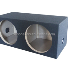 12inch and 15inch Subwoofer Box Design with Dual 10inch Bass Enclosure