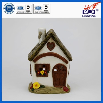 Christmas House ceramic candle holder ceramic tealight candle holder for home decor