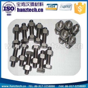 Titanium fasteners screw price stud bolt