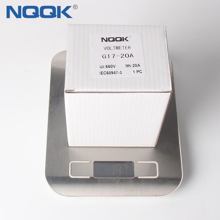 G17-20A 20A 3 phase 4 wire voltmeter 240vac universal Changeover Rotary Cam Switch