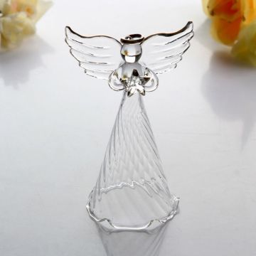 Christmas Glass Ornament Angel Shape Ornament