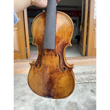 hot sale professional high grade handmade made cheap low price flamed maple wood violin