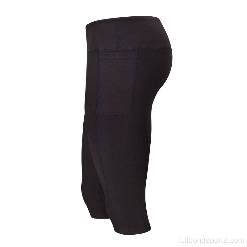 Comodi pantaloni da yoga da donna leggings per palestra traspirante