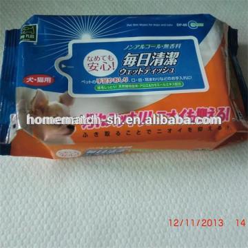 pet wipe, dog, cat cleaning wet wipe
