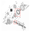 Changlin PY190H Gradista 190C.8-3 Crown Gear Bisel Gear