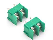 7.62mm Barrier Terminal Blocks Green 2P