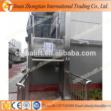 1m-6m lifting height no rust wheelchair lift platform small handicap elevator
