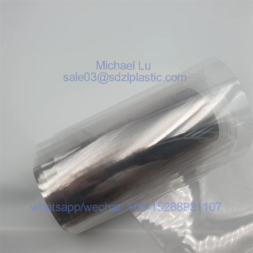 Película rígida de PVC para empaque de ampolla de cápsula farmacéutica
