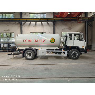 10000L Dongfeng LPG Bobtail Tanker Truck