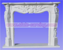flower fireplaces,stone fireplaces,marble carved fireplaces