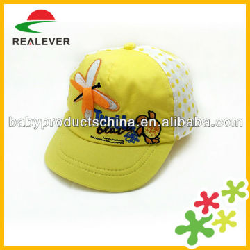 Wholesale cotton Kids Fashion baby hat snapback cap