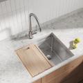 23x19x9 Brush Apartment Size Kitchen Sink