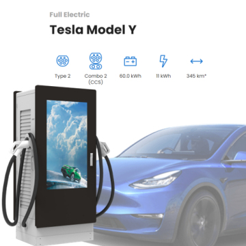Advertising Unit Outdoor Commercial EV Charging Station