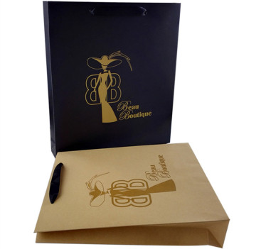 170gsm Customized coated Paper Bag with handle