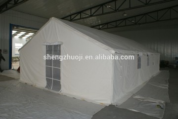 white large army tent military tent