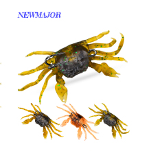 NEWMAJOR 13cm Crab Shape Soft Plastic Fishing Lures