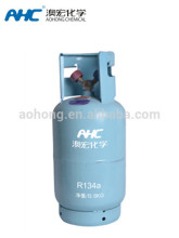 refrigerant R134a in refillable cylinder