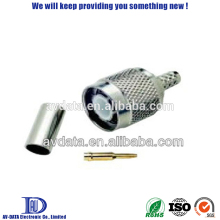 TNC MALE connector, CRIMP type